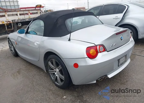 2004 BMW Z4 2.5I z USA, uszkodzony, nr VIN 4USBT33584LR67978